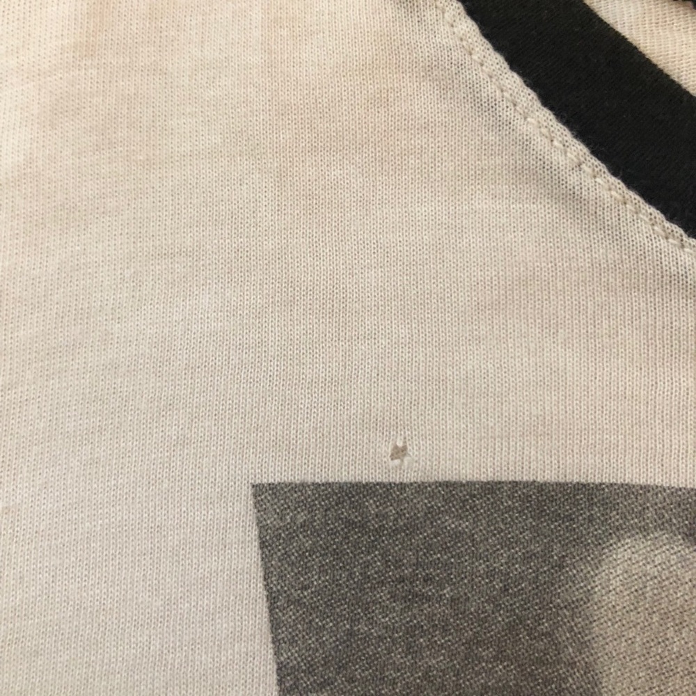 Brandy Melville Daisy Graphic Cropped Ringer Tee - Picture 6 of 6